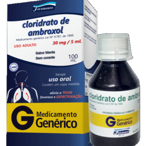 AMBROXOL 30MG/5ML ADULTO 100ML CX. C/60FR. (G)