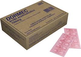 AAS INF. 100MG. CX. C/500CPR. (DORMEC)