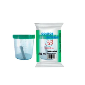 COLETOR UNIVER. N/ESTER. 80ML PCT. C/100 (T.VERDE)