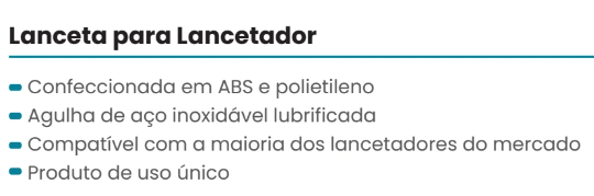 LANCETA DE SEGURANCA SOFT 28G ROXO 1.5MM CX. C/100UND. - Imagem 3