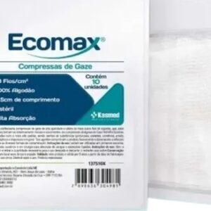 COMPRESSA DE GAZE ESTERIL 5 DOBRAS 11F ECOMAX PCT C/10UN