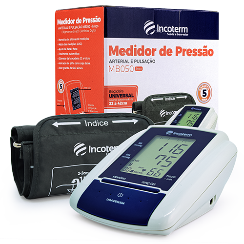 MEDIDOR DE PRESSÃO DIGITAL DE BRAÇO INCOTERM MB050