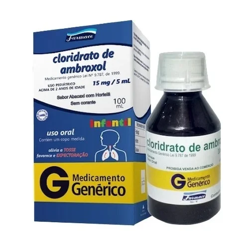 AMBROXOL 15MG/5ML INFANTIL 100ML CX. C/60FR. (G)