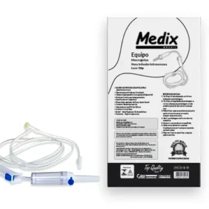 EQUIPO MACROGOTAS COMPLETO POLYBAG LUER SLIP PCT. C/25UND.