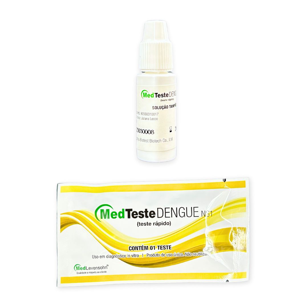 MEDTESTE DENGUE NS1 IDEG-C41 CX. C/25UN - Imagem 2