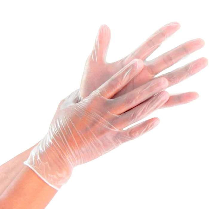 LUVA VINIL USO GERAL S/PO CX. C/100UND. - Imagem 2